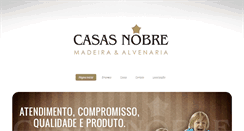 Desktop Screenshot of casasnobre.com